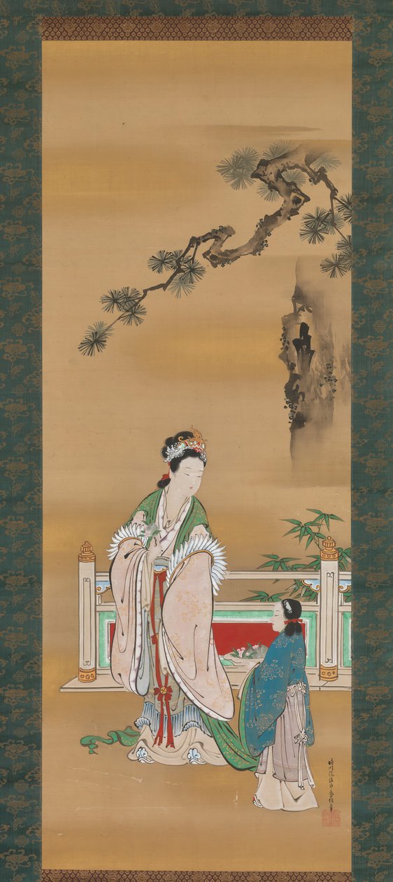 Reina Madre del Oeste, primera mitad del siglo XIX de Kano Osanobu