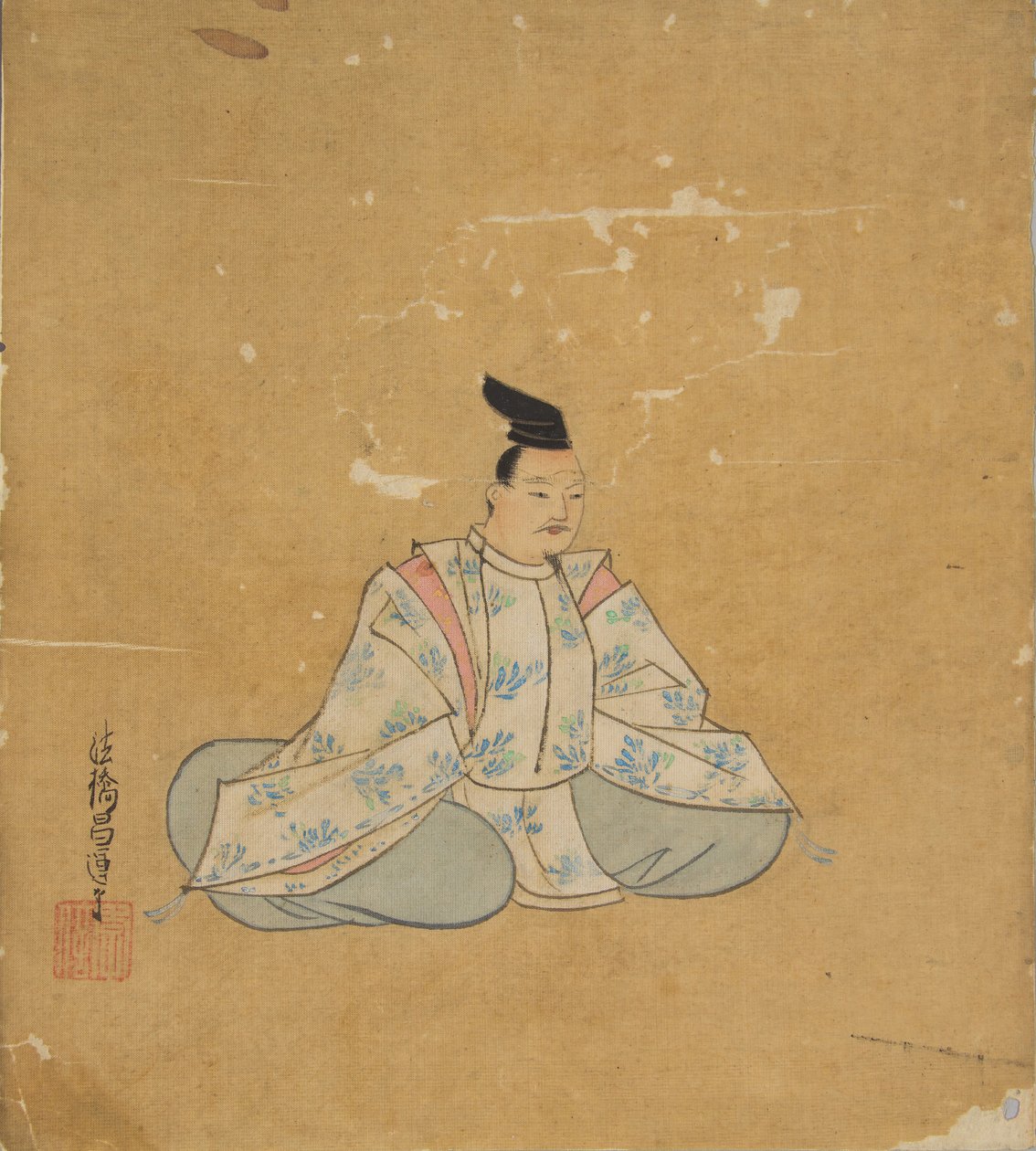 Poeta inmortal, siglo XVII de Kano Shoun