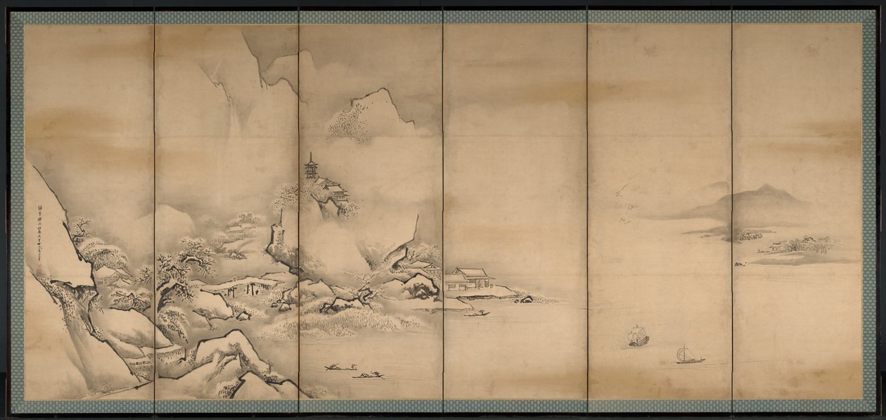 Las cuatro estaciones de Kanō Tan’yū