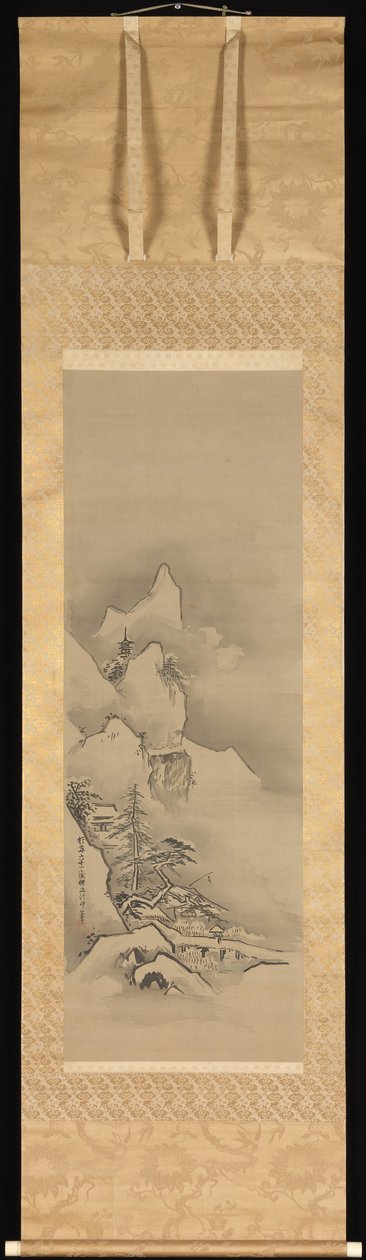 Paisaje Invernal, 1662 de Kanō Tan’yū