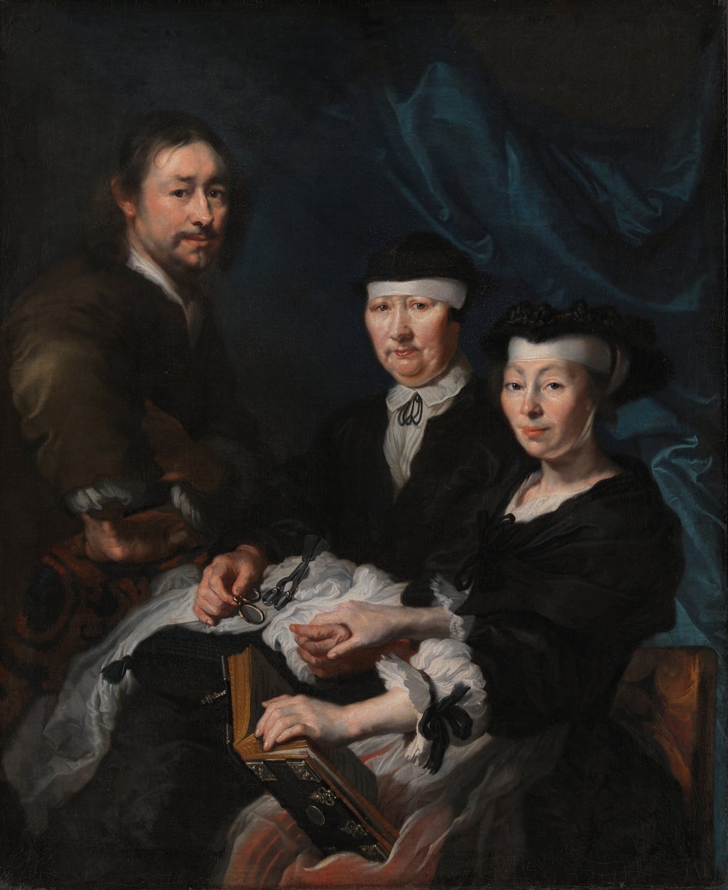El artista con su familia de Karel van Mander III