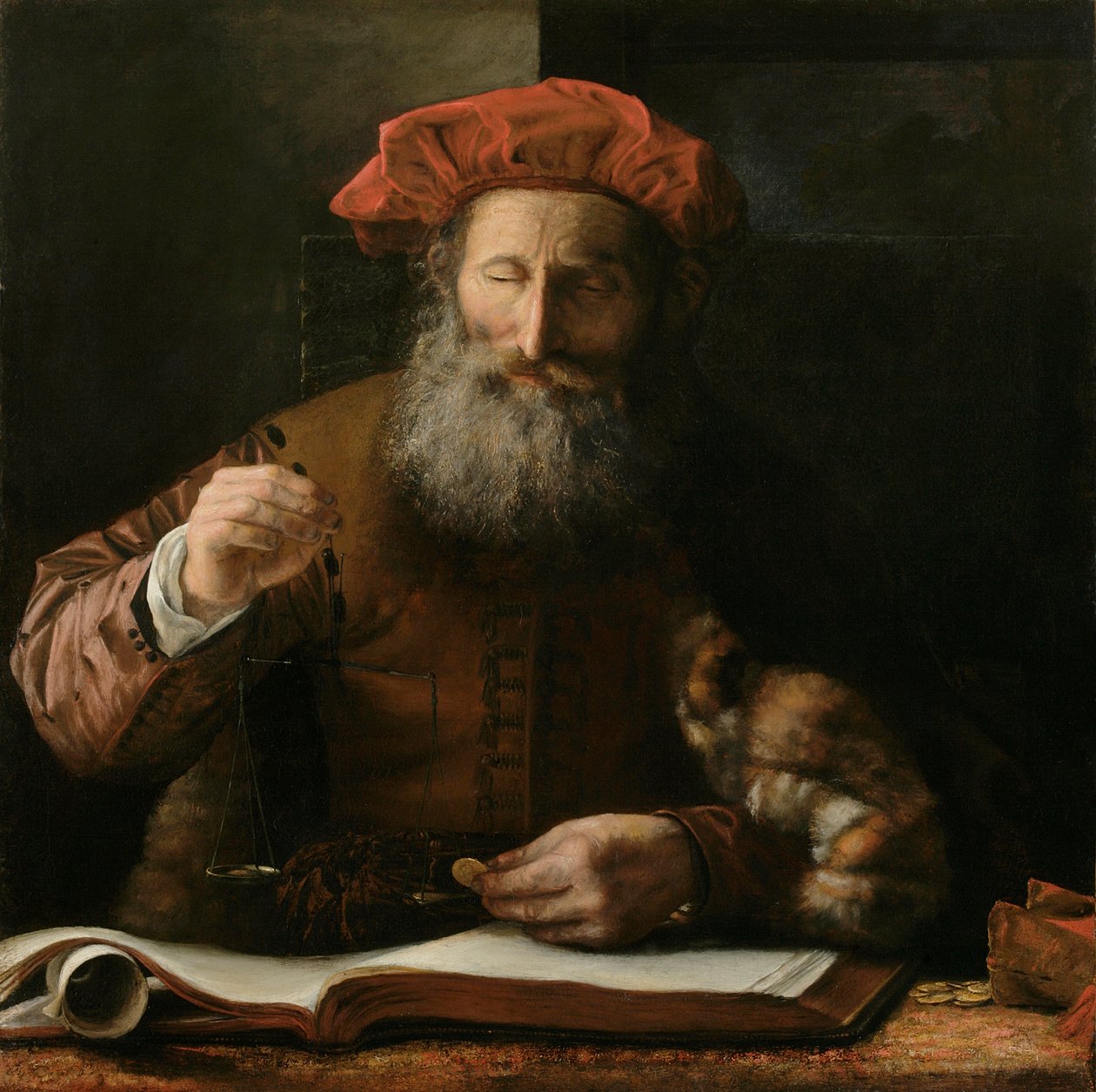El pesador de oro de Karel van der Pluym