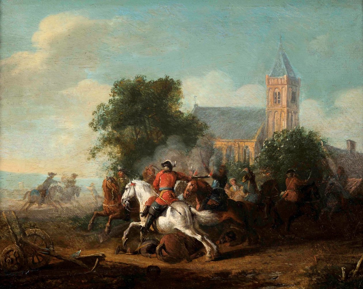 Escena de batalla de Karel Breydel