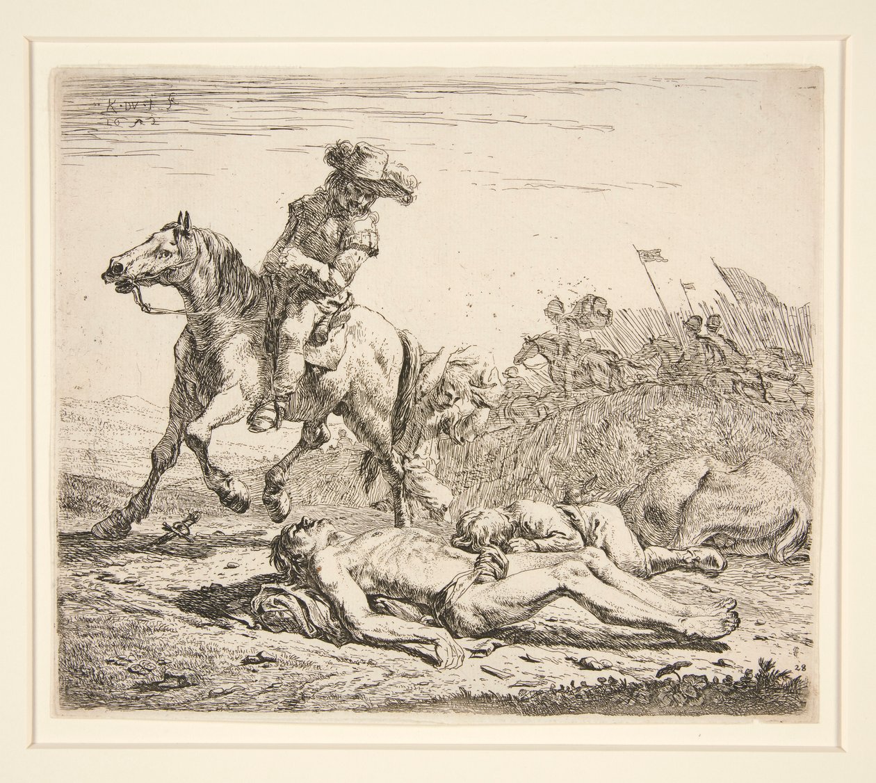 Le Champ de Bataille (El campo de batalla) de Karel Dujardin
