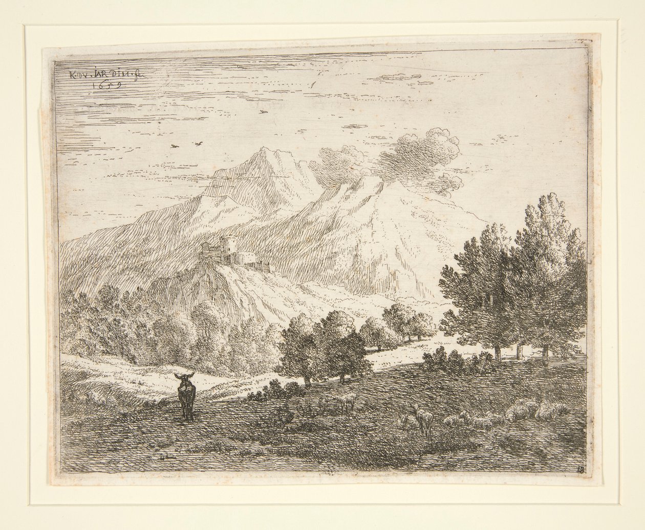 Las cuatro montañas de Karel Dujardin