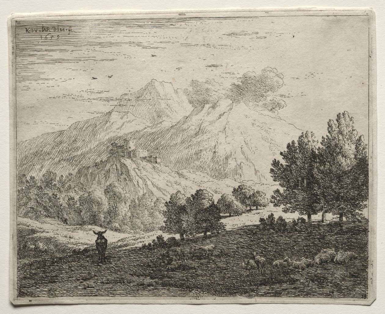 Las cuatro montañas de Karel Dujardin