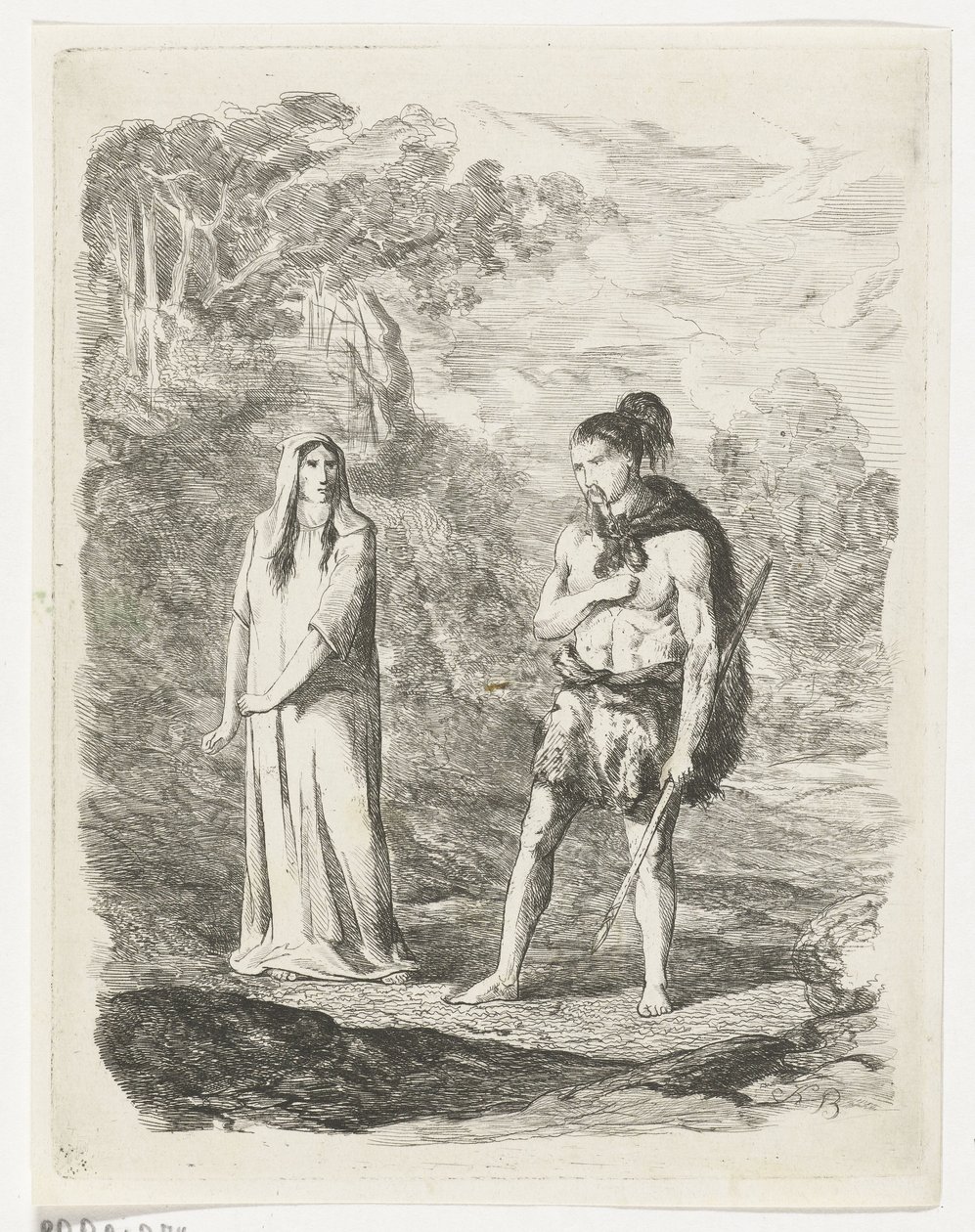 Drogen le promete a Angor la mano de Olwene Aeddon (título de la serie) de Karel Frederik Bombled