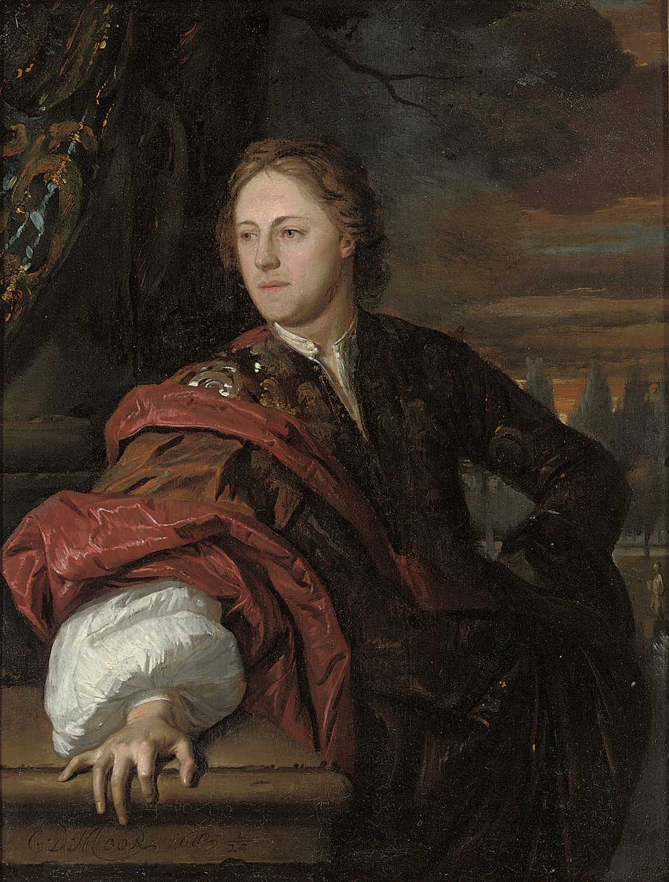 Retrato de un hombre de Karel de Moor
