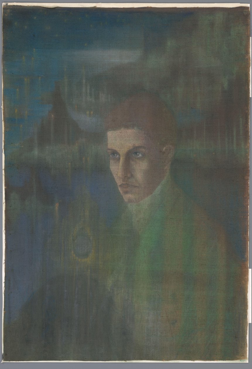 Henri van Booven como joven sacerdote (estatua del Sacerdote de Van Booven) de Karel de Nerée tot Babberich