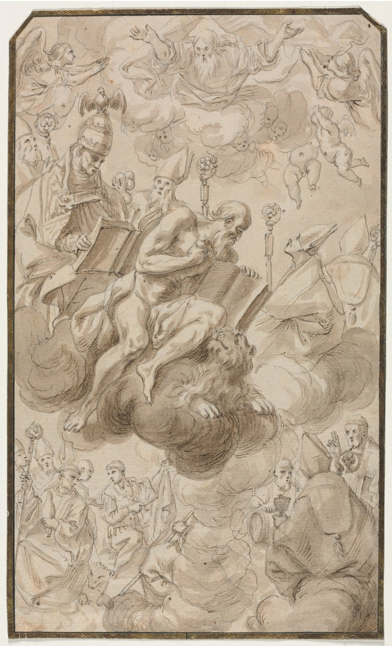 Ascensión de San Jerónimo, 1600s de Karel Škréta