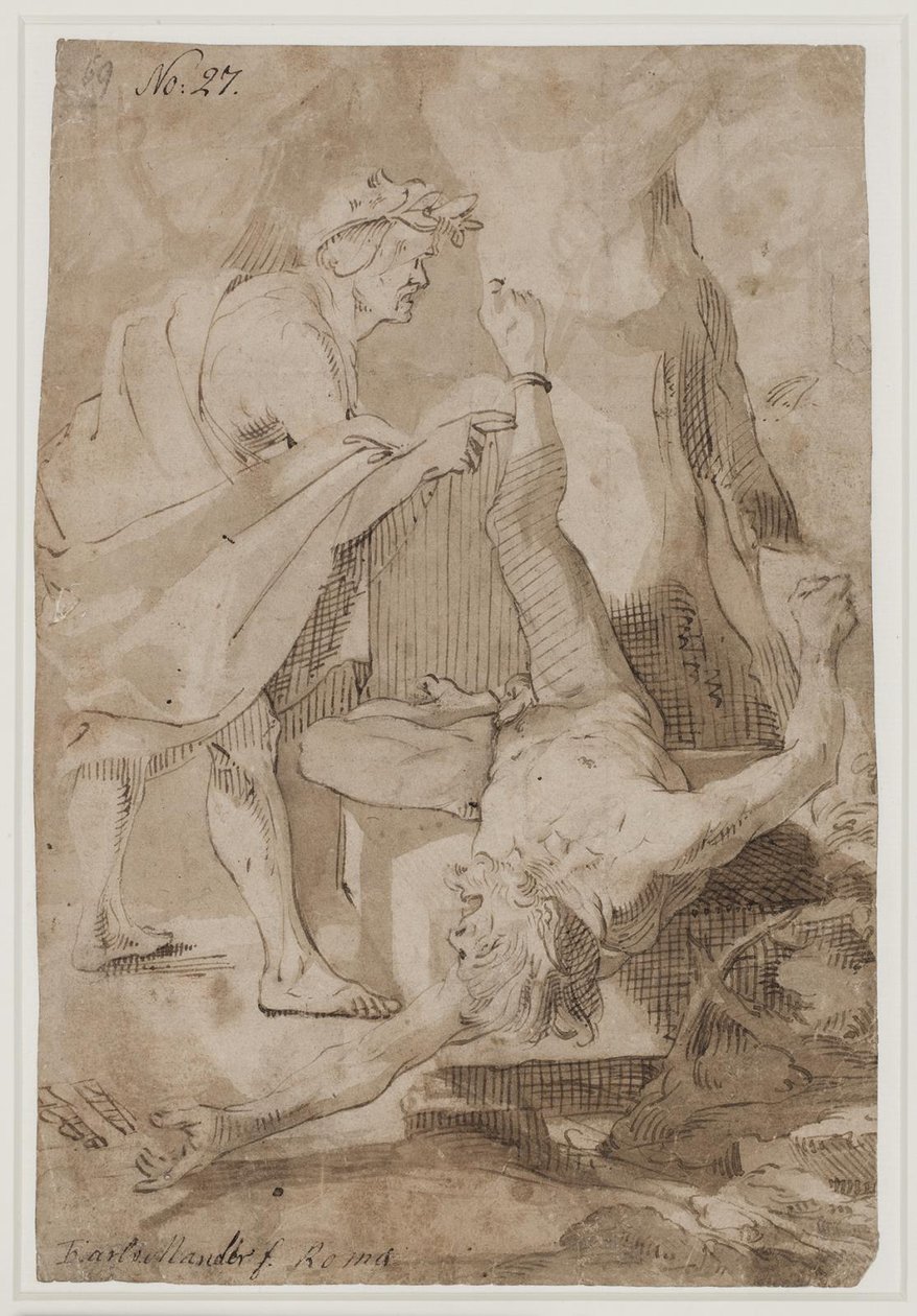 Apolo desollando a Marsias de Karel van III Mander