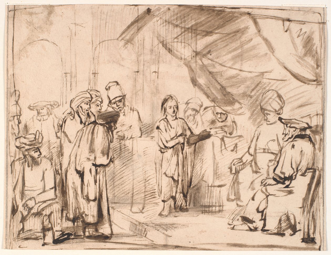 El Jesús de doce años en el templo de Karel van Savoy