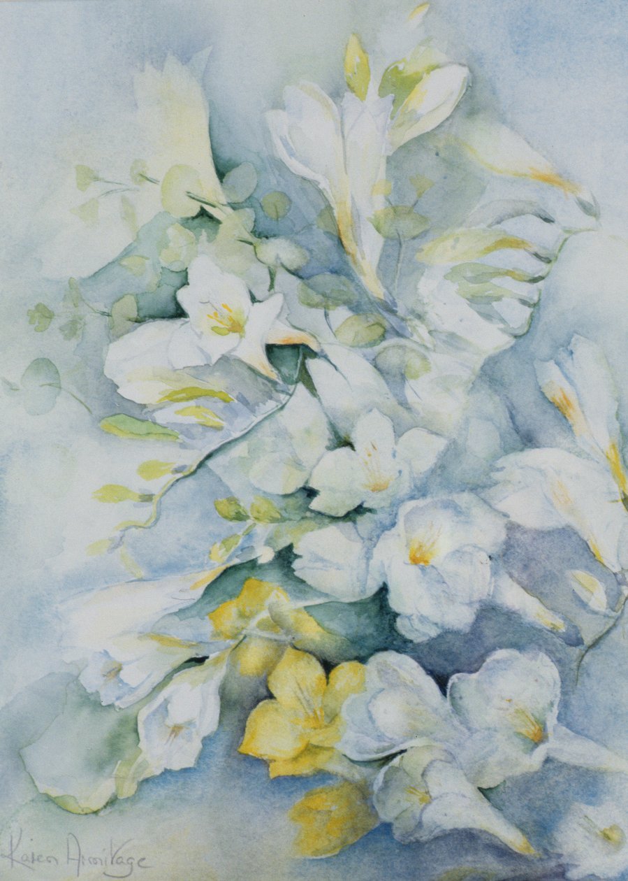Freesia Eldus, gigante blanca de Karen Armitage