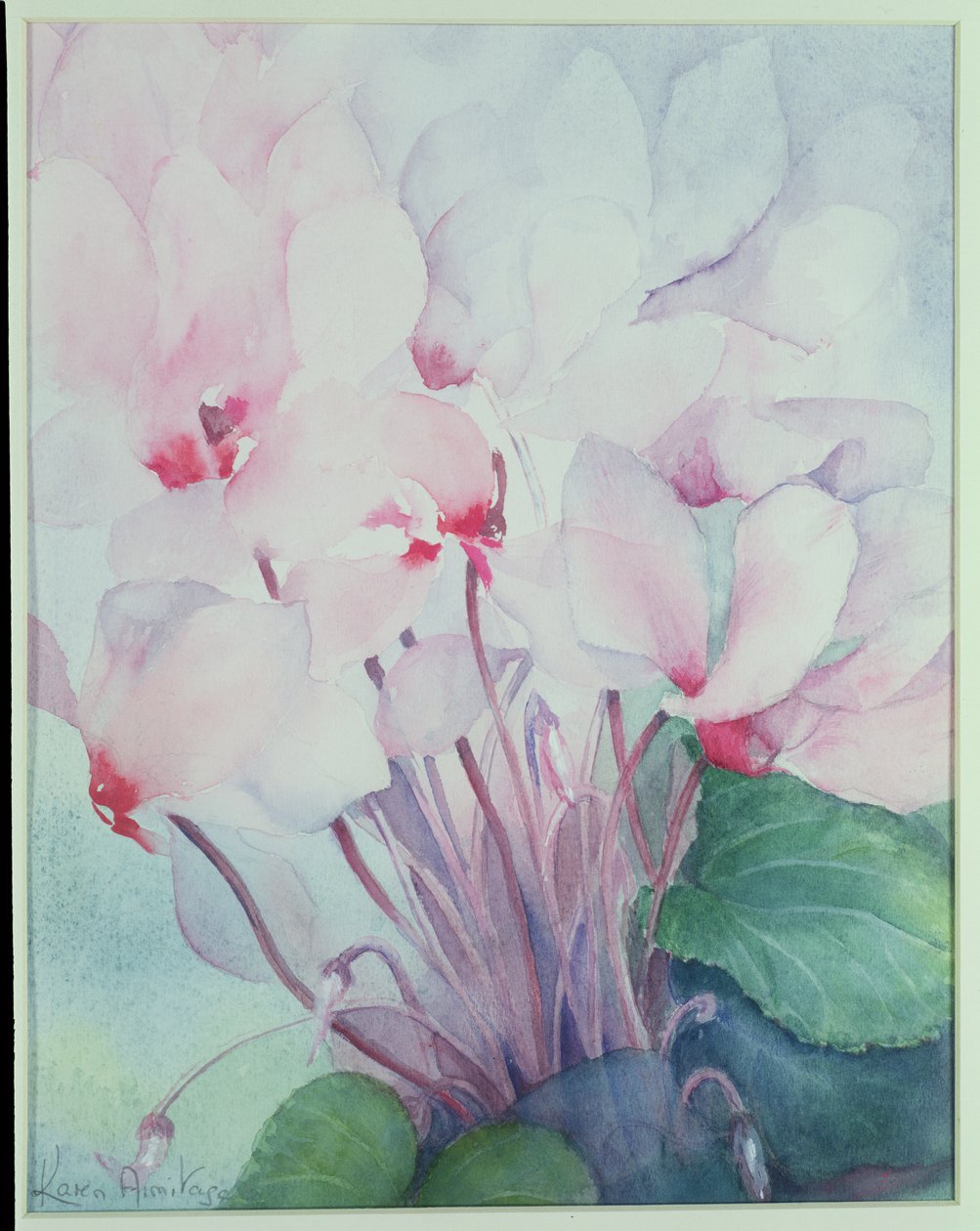 Ciclamen rosa, Victoria de Karen Armitage