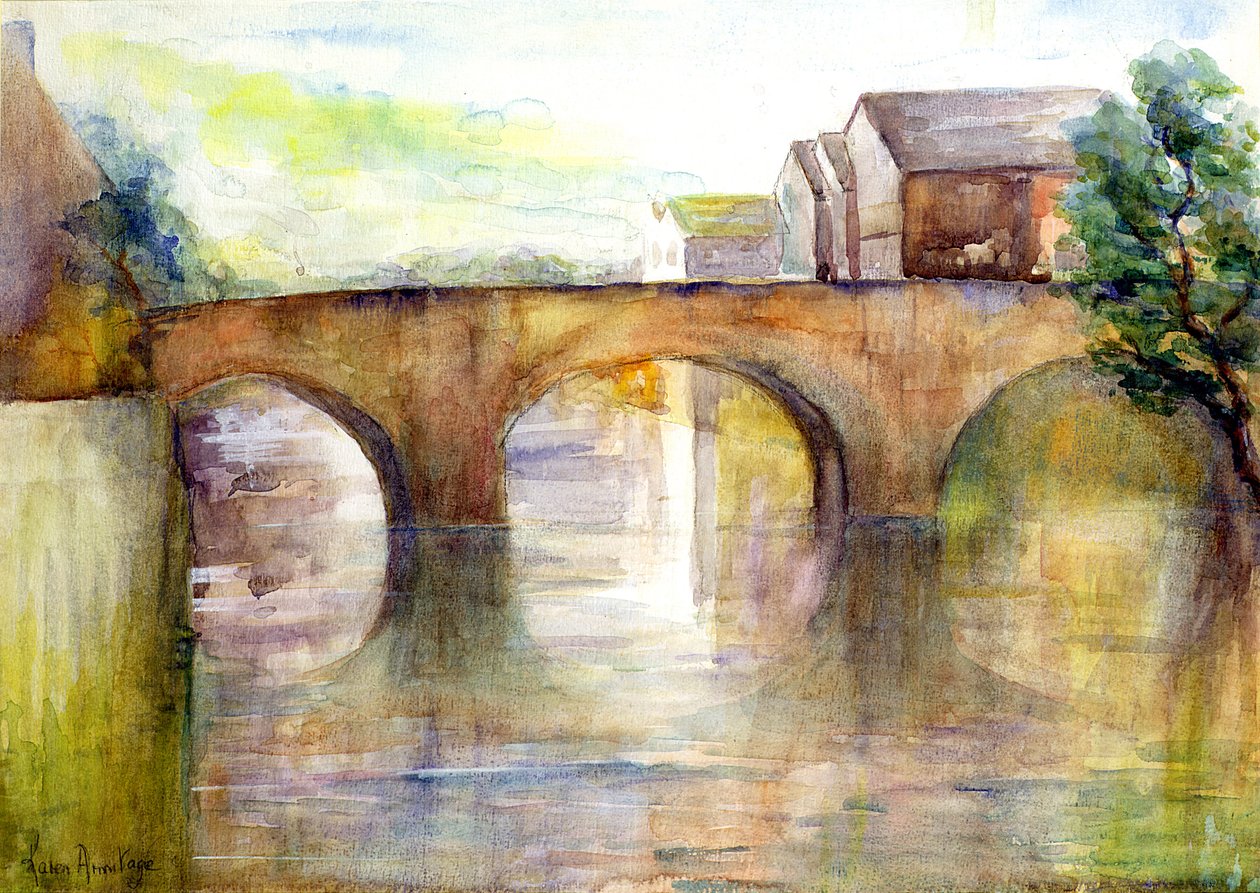 Río Arun, Sussex de Karen Armitage