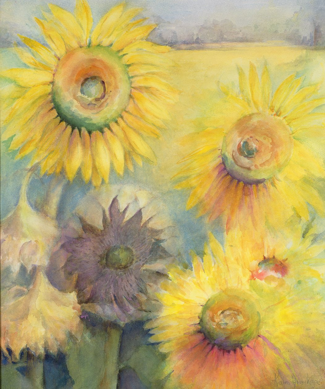 Girasoles de Karen Armitage