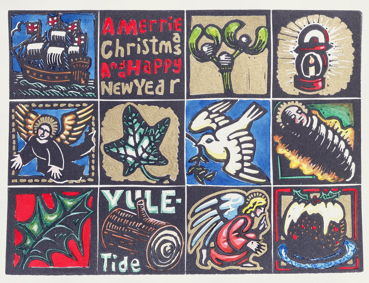 Tarjeta de Navidad de Karen Cater