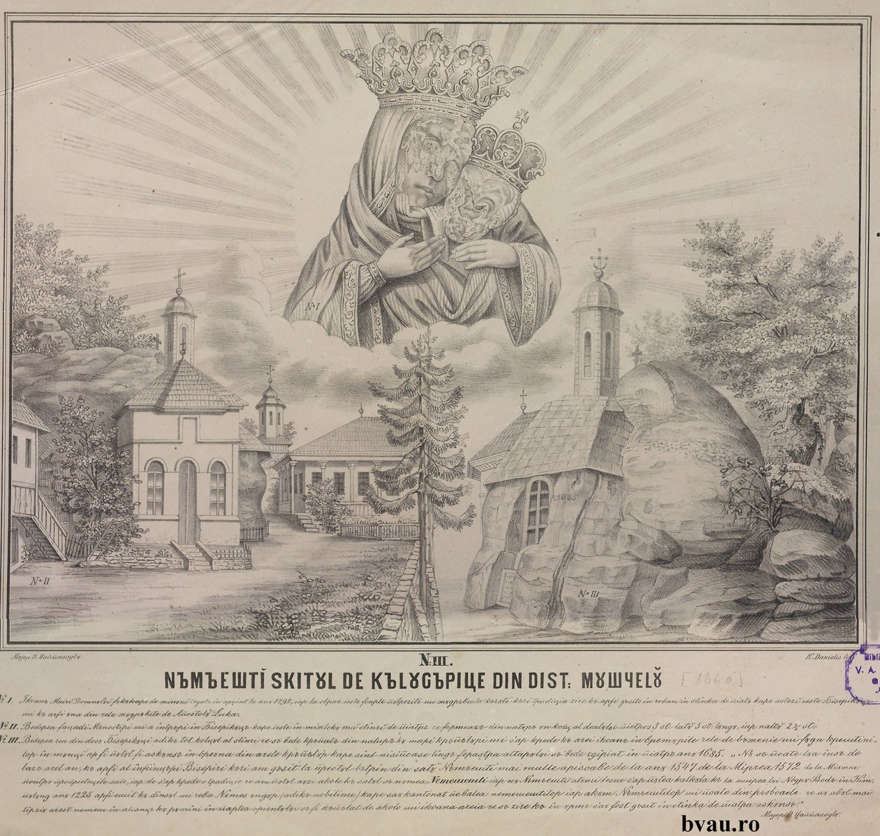 Monasterio Nămăești de Karl Danielis