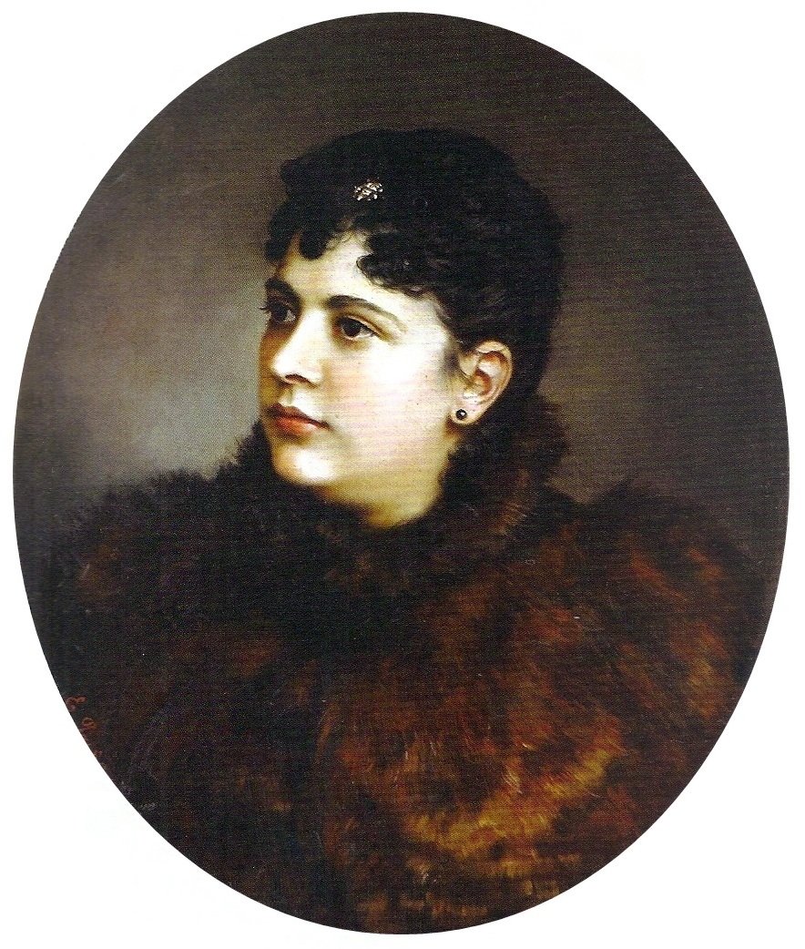 Retrato de Doña Tita de Karl Ernest Papf