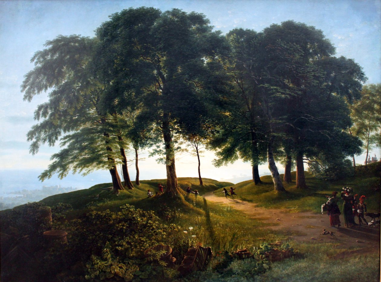 Mañana de Karl Friedrich Schinkel