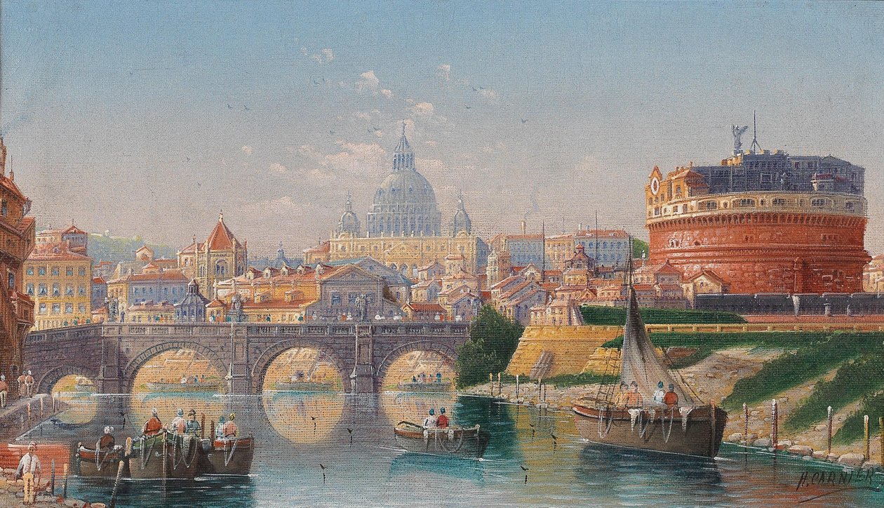 Roma, Vista del Castel Sant