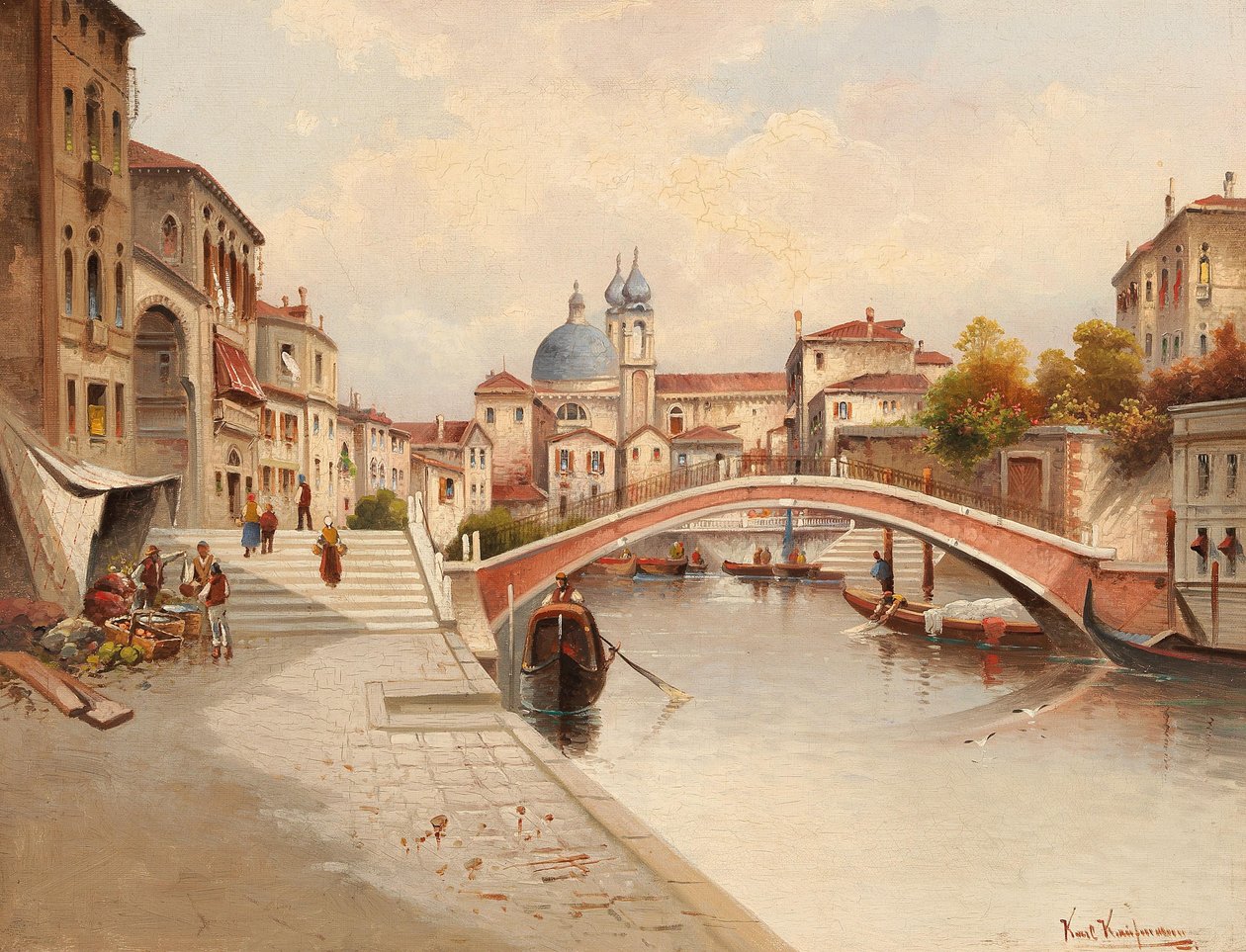 Motivo veneciano de Karl Kaufmann