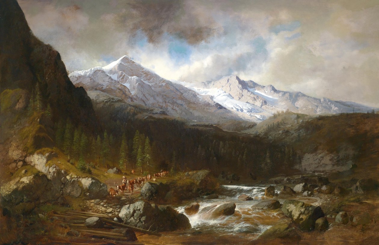 Conducción de ganado de Karl Millner