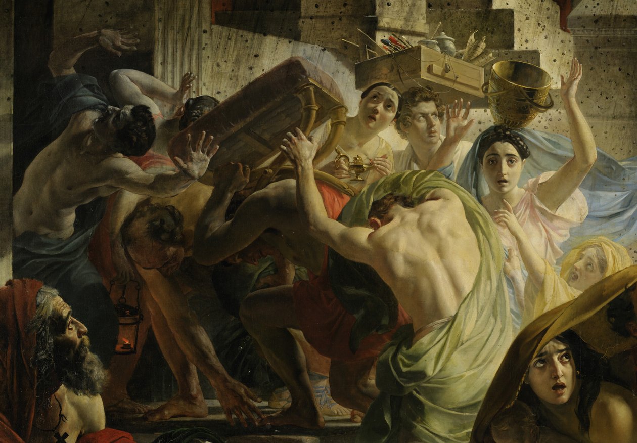(detalle) El último día de Pompeya de Karl Pavlovich Bryullov