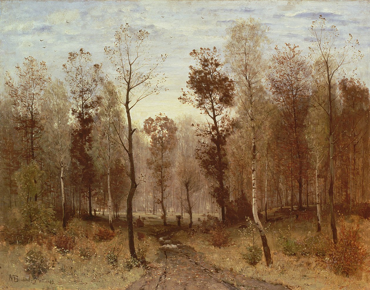 Día de otoño, 1875 de Karl Buchholz