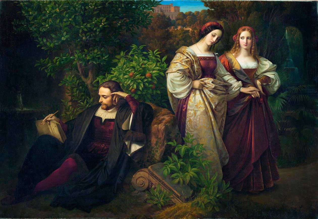 Torquato Tasso y las dos Leonoras de Karl Ferdinand Sohn