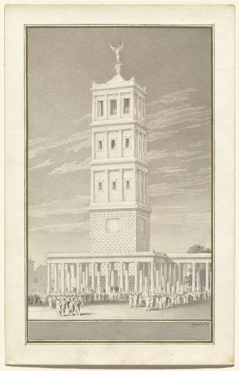 Campanario de una catedral para Berlín de Karl Friedrich Schinkel