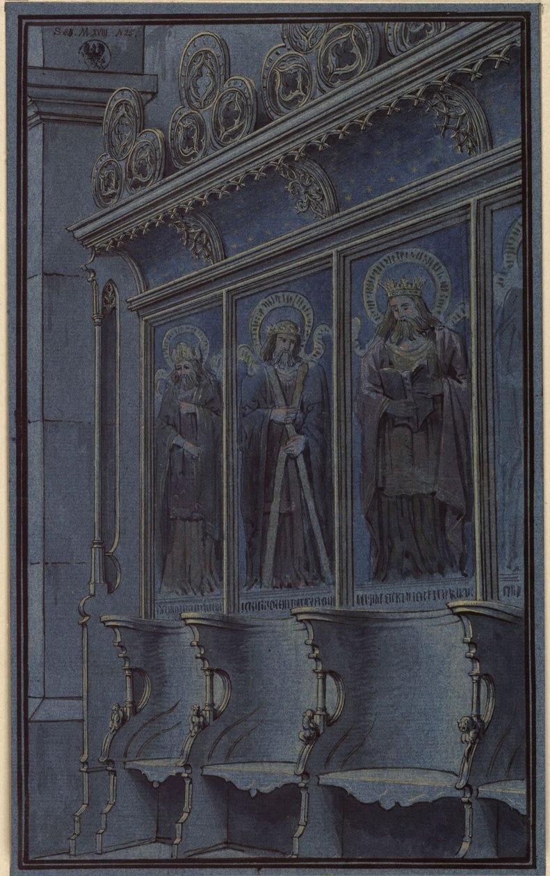 Sillería de coro de Karl Friedrich Schinkel