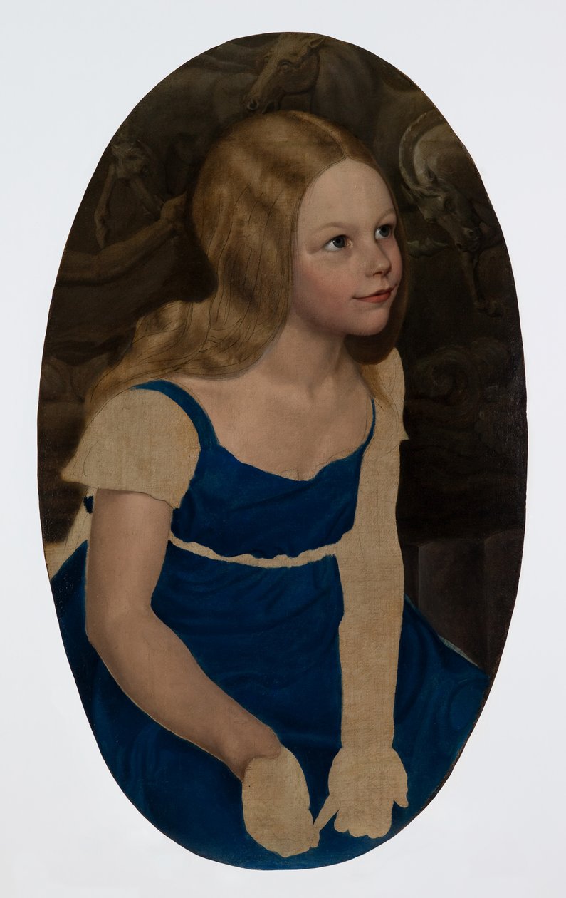 Retrato de la hija del artista, Marie de Karl Friedrich Schinkel