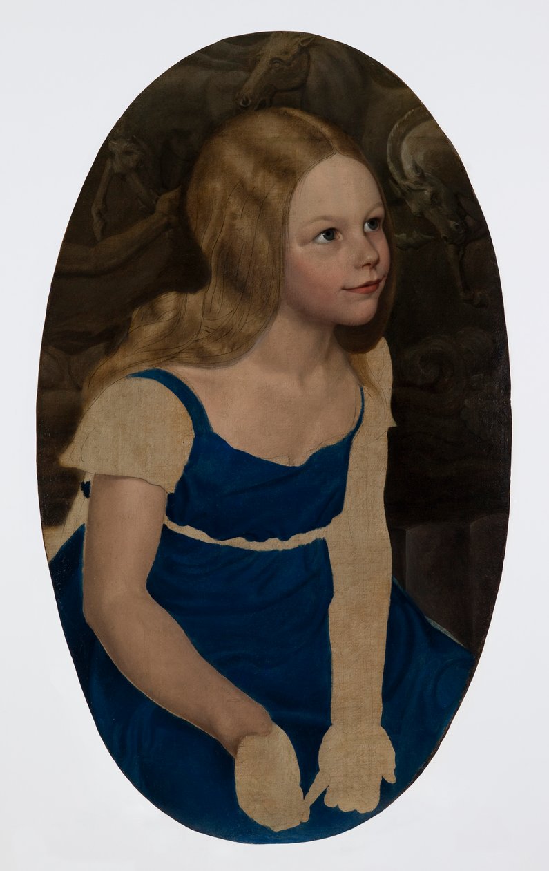 Retrato de la hija del artista, Marie de Karl Friedrich Schinkel