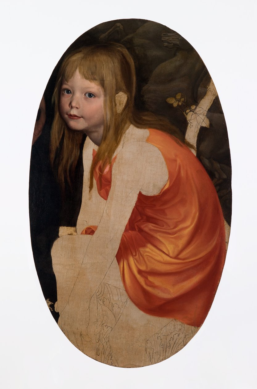 Retrato del hijo del artista, Karl de Karl Friedrich Schinkel