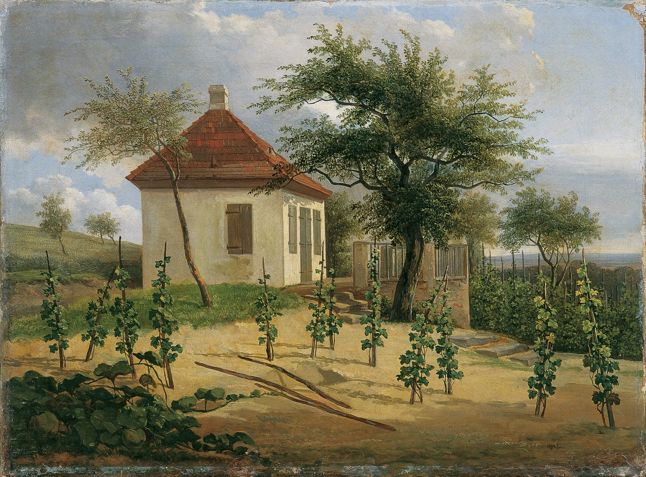 Pabellón en Dr. Viñedo de Körner cerca de Loschwitz de Karl Gottfried Traugott Faber