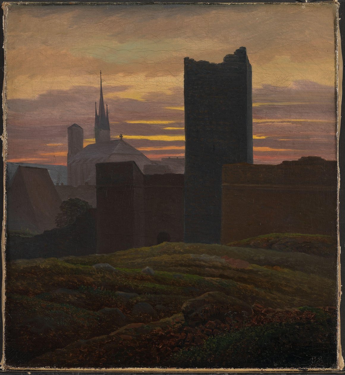 El Castillo Imperial, Eger de Karl Gustav Carus