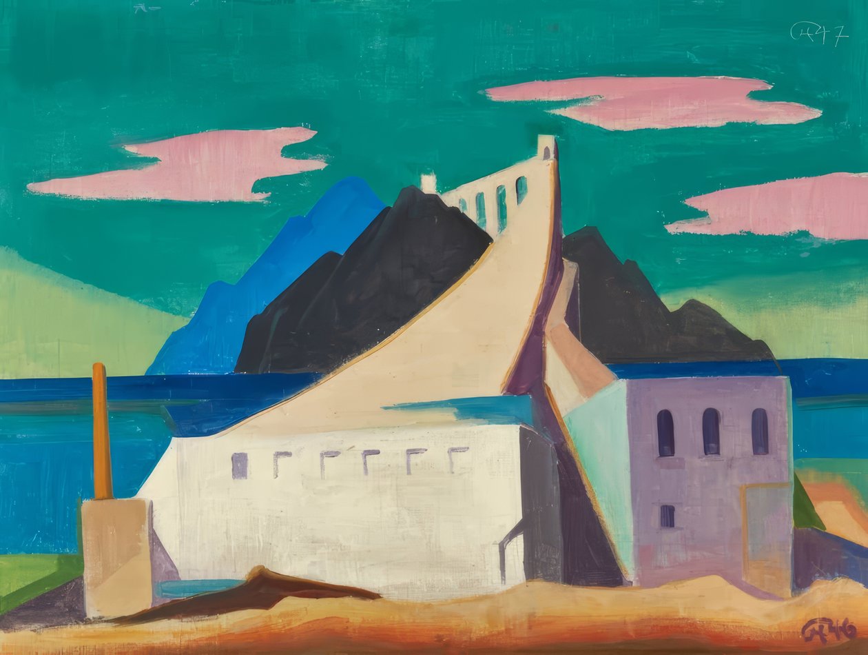 El puente (2) de Karl Hofer