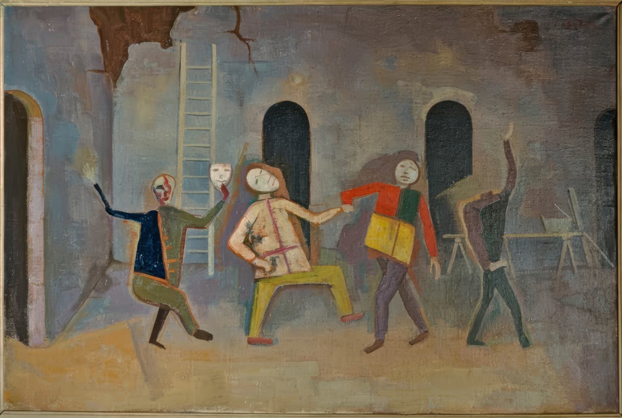 En el nuevo edificio de Karl Hofer