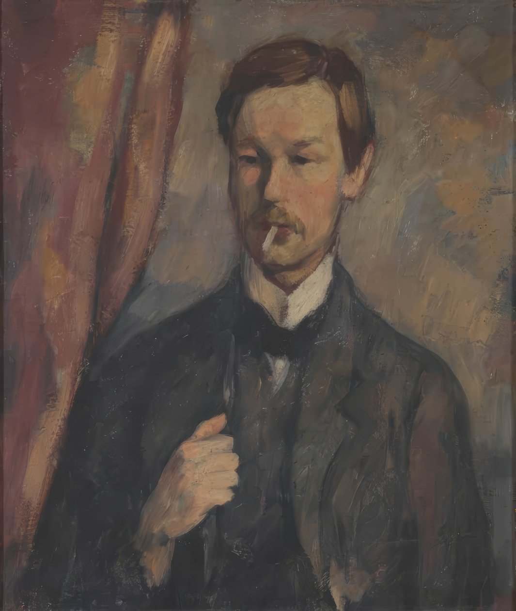 Retrato de Bernard Groethuysen de Karl Hofer
