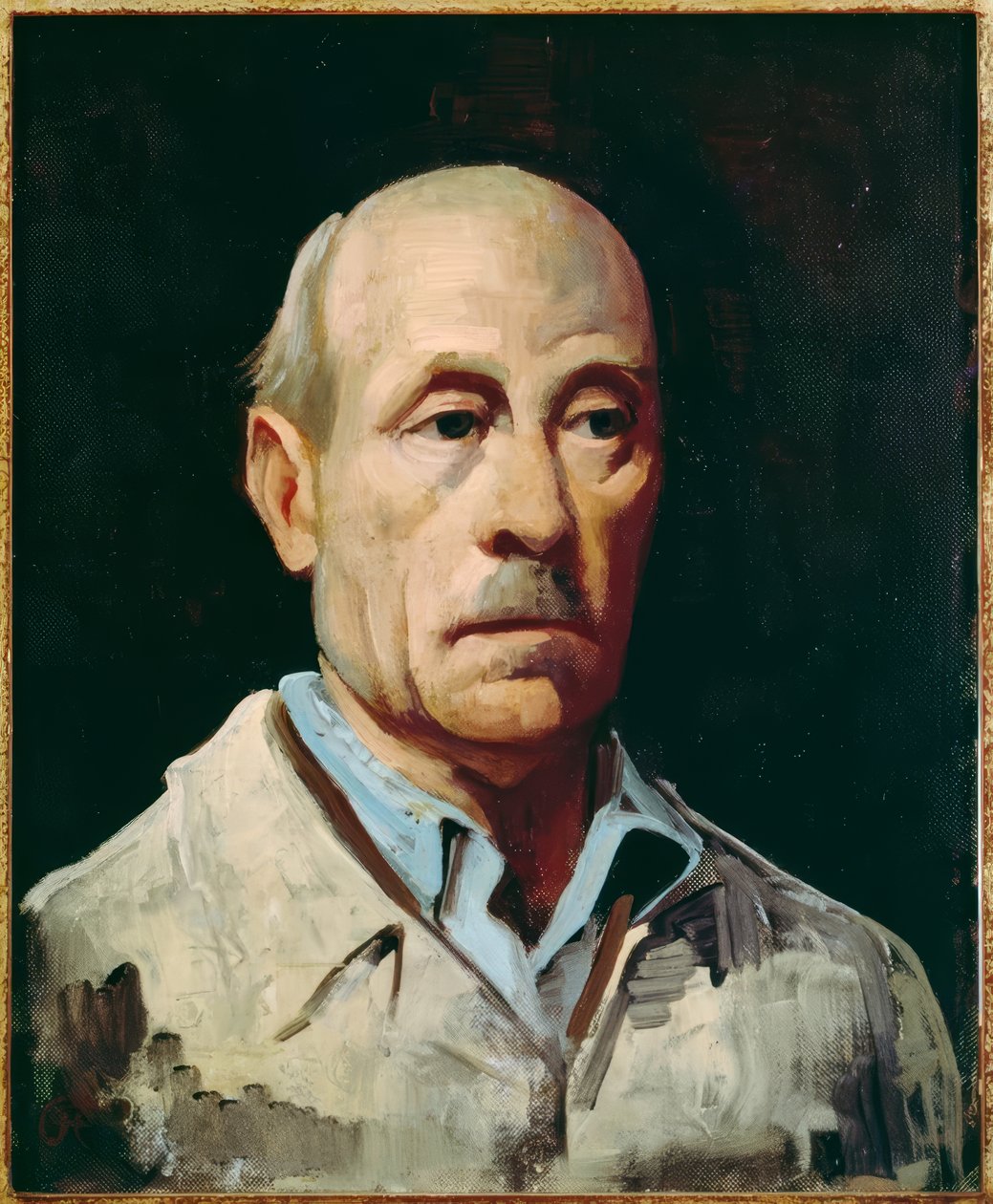 autorretrato  de Karl Hofer