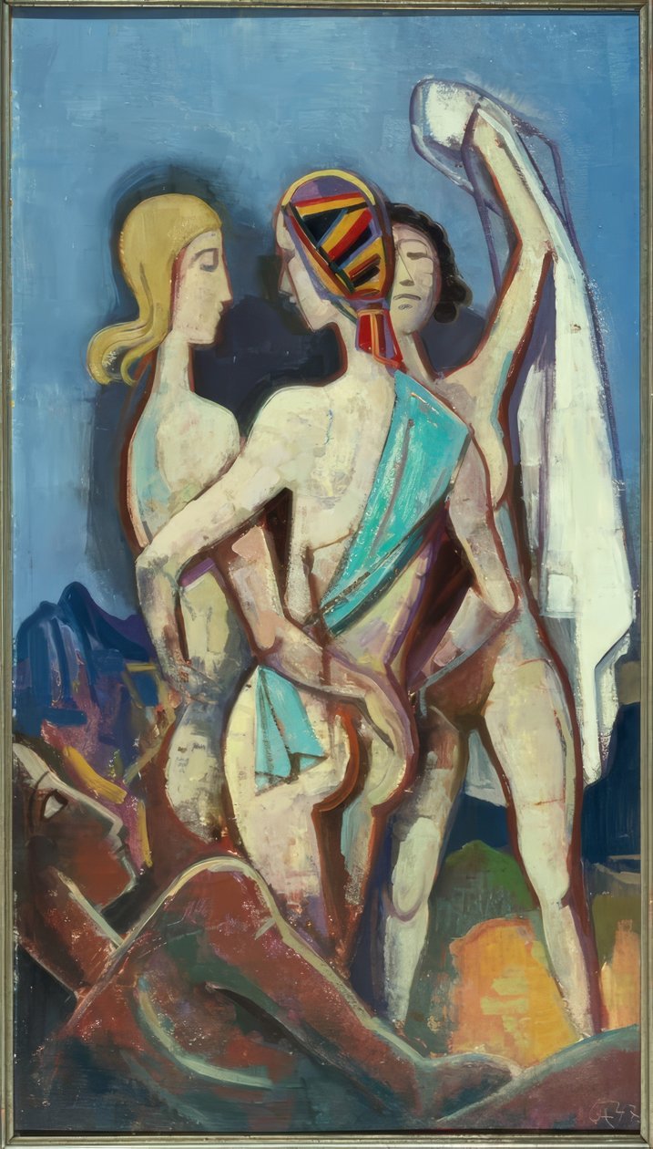 Sentencia del París de Karl Hofer