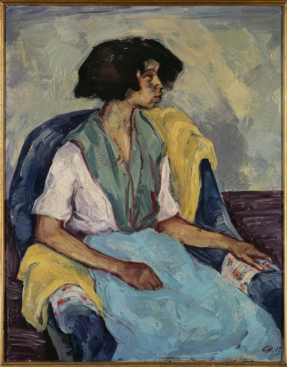 Gitana de Karl Hofer