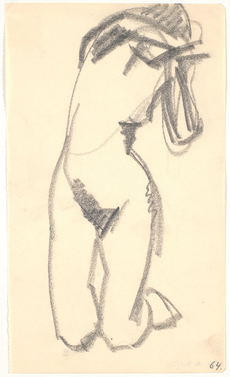 Modelo arrodillado de Karl Isakson