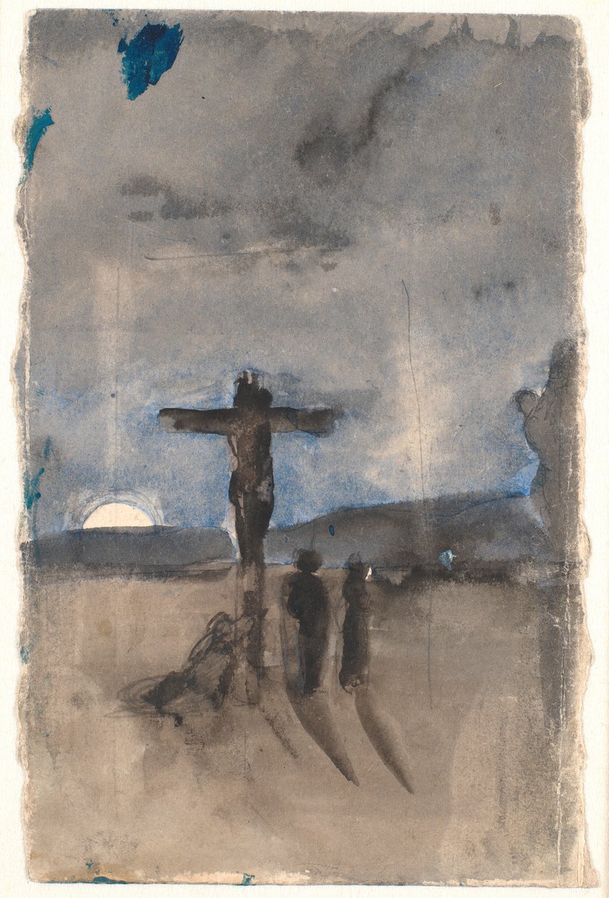 Cristo en la cruz de Karl Isakson