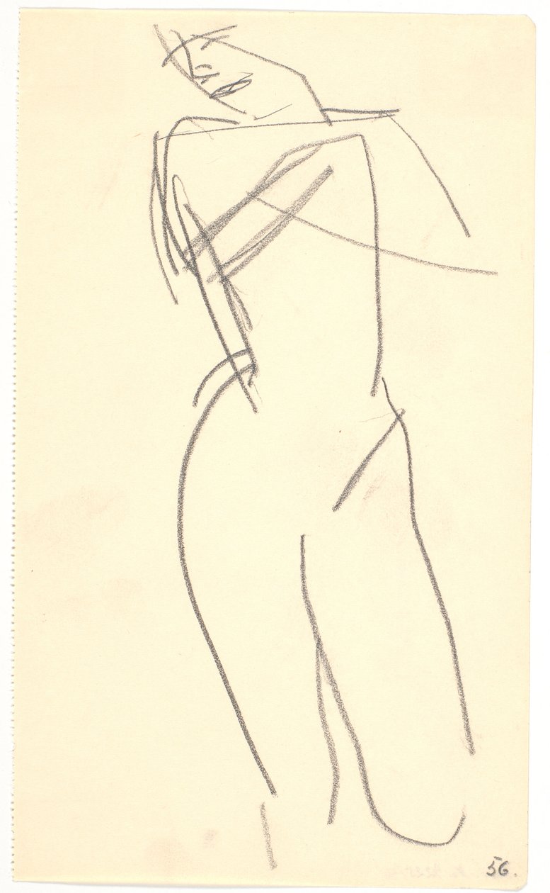 Modelo acostada de Karl Isakson