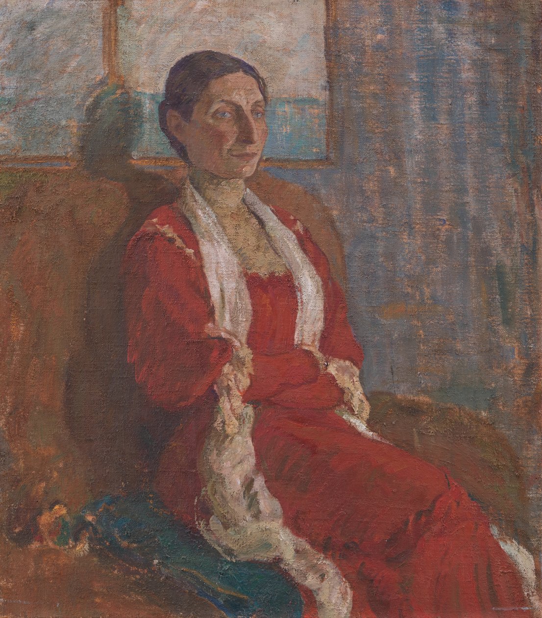 Retrato de la Sra. Bertha Brandstrup de Karl Isakson
