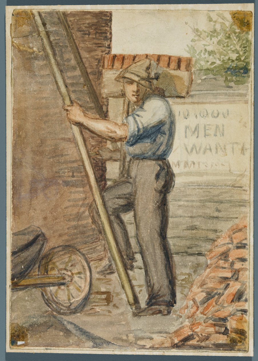 Albañil, 1864 de Karl L.H. Mueller