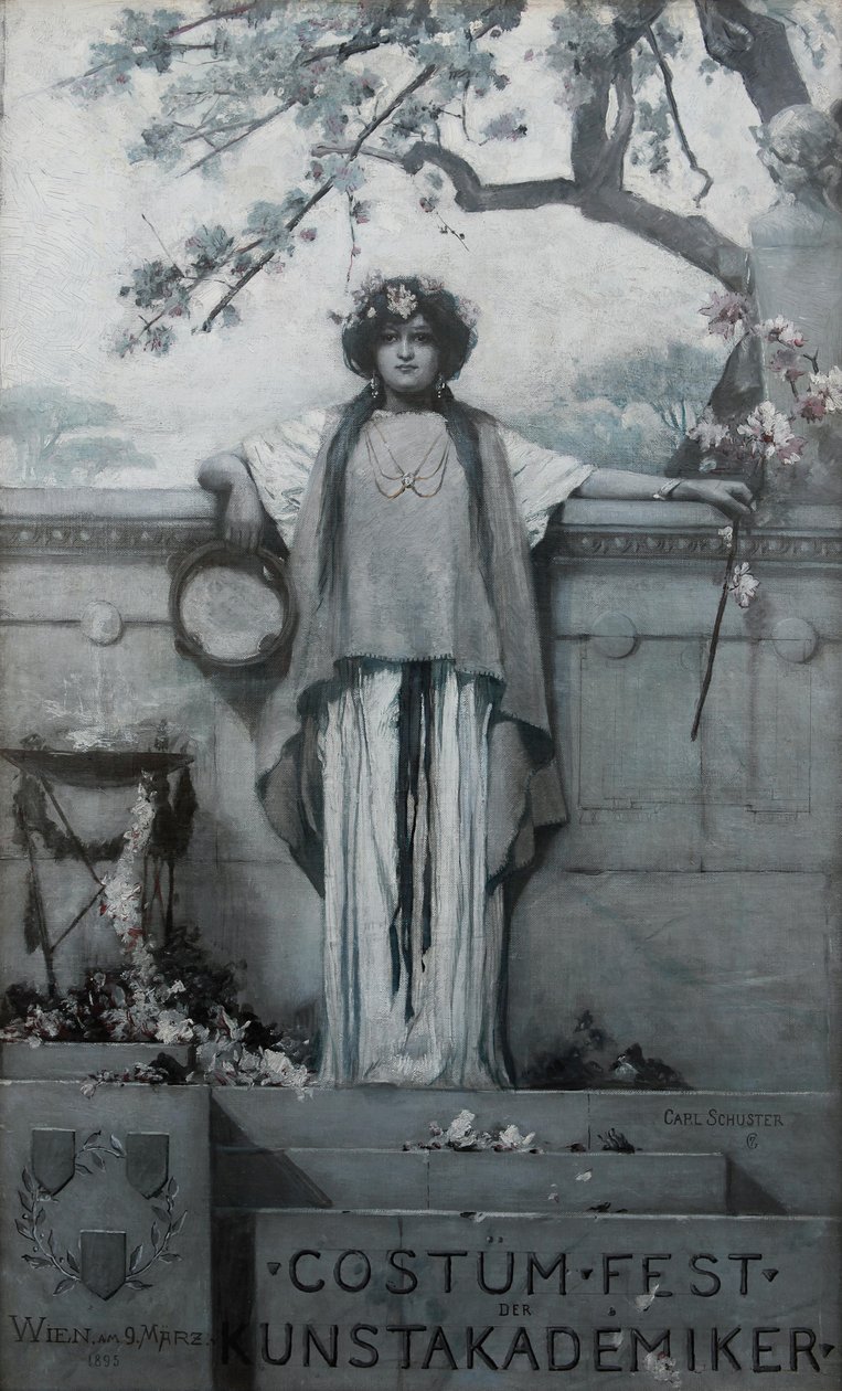 Festival de disfraces de los académicos del arte de Karl Maria Schuster