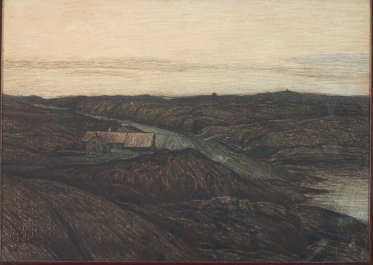 Paisaje costero en Bohuslän de Karl Nordström